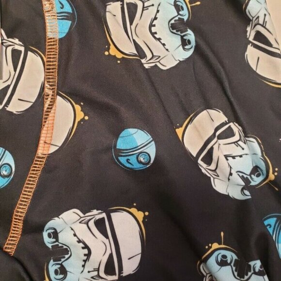 Disney Star Wars Storm Troopers Boxer Briefs Crazy Boxer Black Mens Size M - Picture 3 of 4